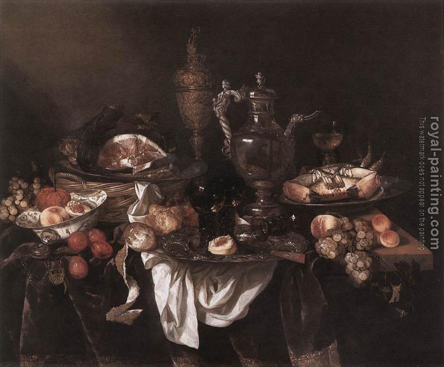 Abraham Van Beyeren : Banquet Still-Life